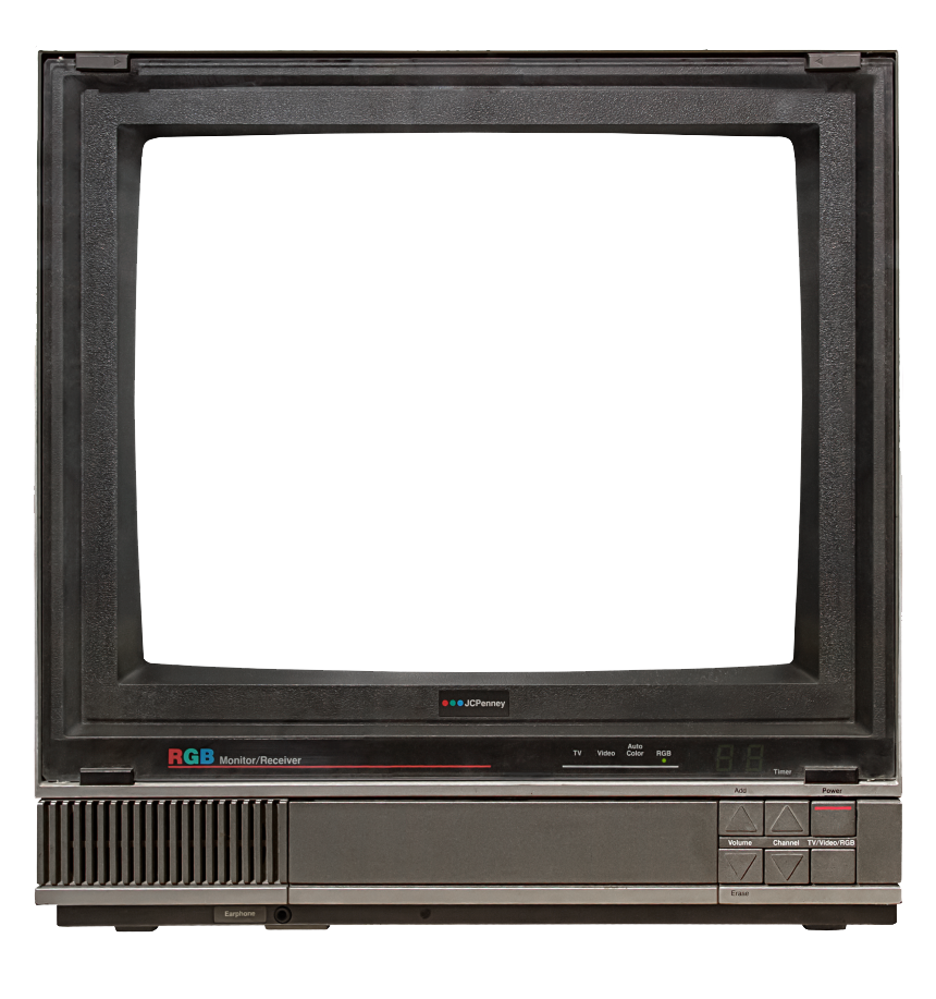 Retro television frame